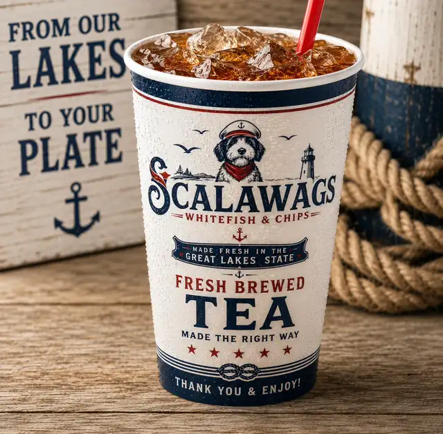Brewed Sweet Tea.